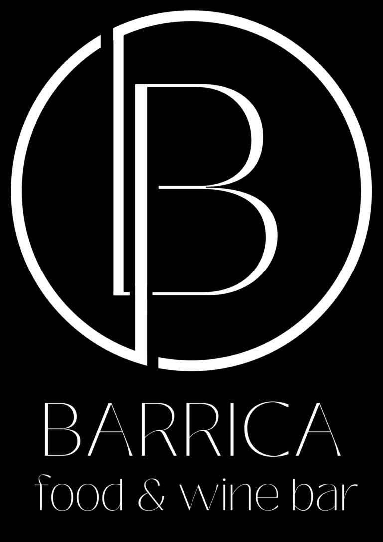 Barrica Logo White on Black